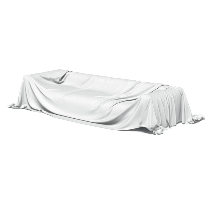 Lauko baldų uždangalas Comfort baltas 205 x 78 x 40 cm 1